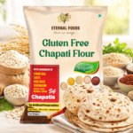 Gluten Free Chapati Flour 3Kg – Soft & Authentic Roti Atta | Wheat-Free, Vegan, High Fibre