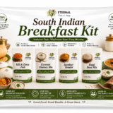 South Indian Breakfast Kit – Ragi Dosa Mix,Idli Dosa podi, Chutney Mix & Sambar Powder