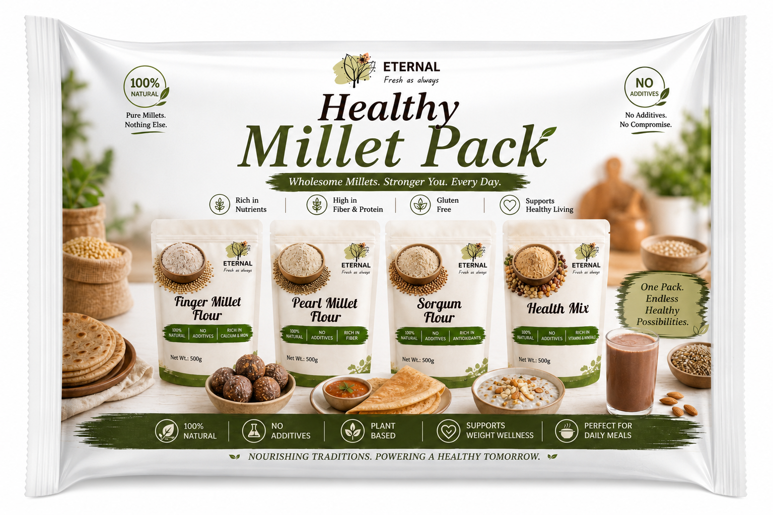 millet pack